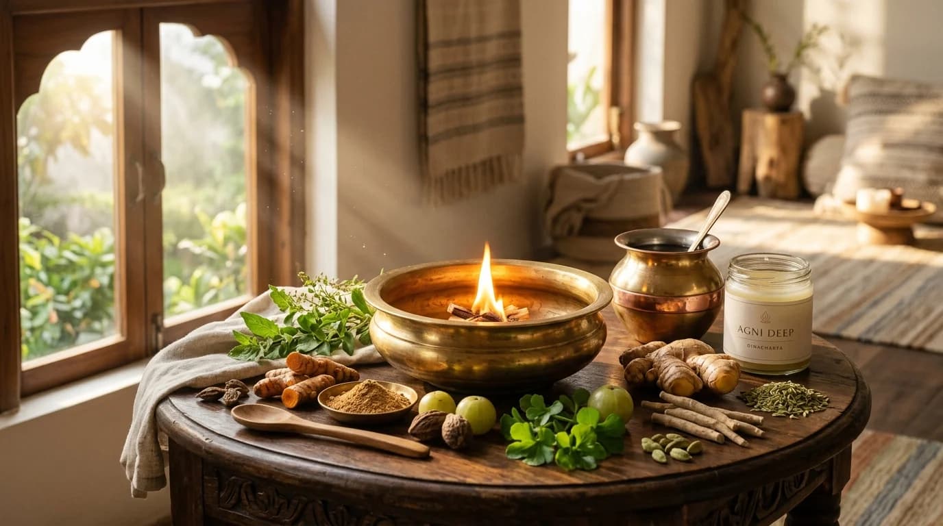 The New Science of Ayurveda: How Agni, Brahmi, and Dinacharya Are Redefining Modern Gut and Brain Health