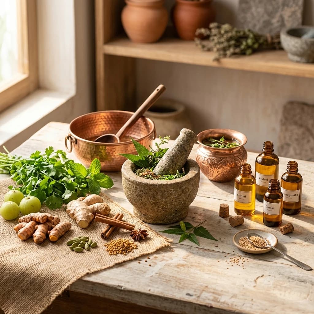 Clinical Science of Ayurveda: Kalyanaka Ghrita for Cognitive Decline, Marma Therapy for Spinal Pain, and Nisha Amalaki for Hypertension