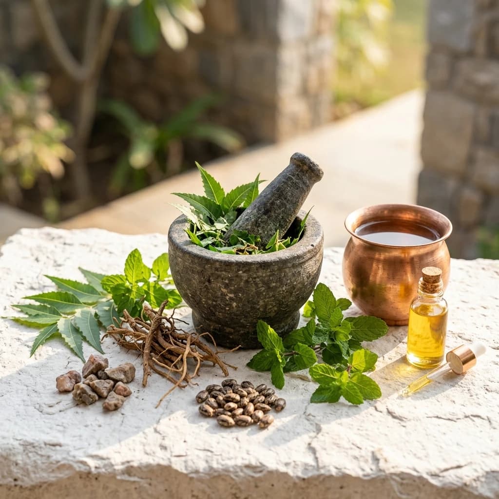 Clinical Validation of Ayurveda: Sariva, Pashanabheda, and Eranda