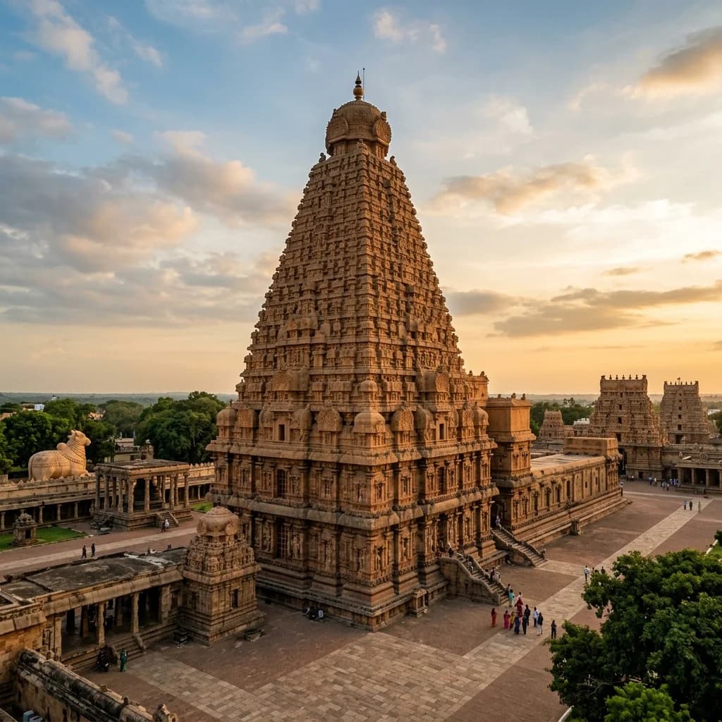 Sacred Geometry of the Sun and Earth: The Dravidian Splendor of Thanjavur, the Solar Chariot of Konark, and the Equinoctial Precision of Modhera