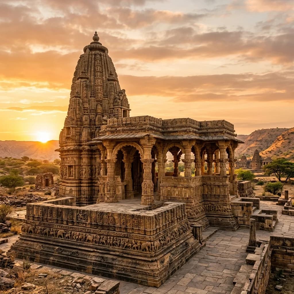 Intricate Stone Masterpieces: Someshvara of Kiradu, Madhukeshwara of Banavasi, and the Kalinga Spires of Mukhalingam