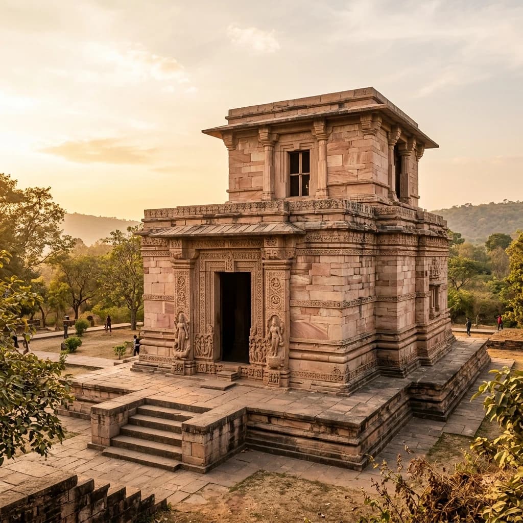 Ancient Stone Books: The Flat-Roofed Gupta Shrine of Nachna, the Pratihara Spire of Baroli, and the Chola Miniatures of Pullamangai