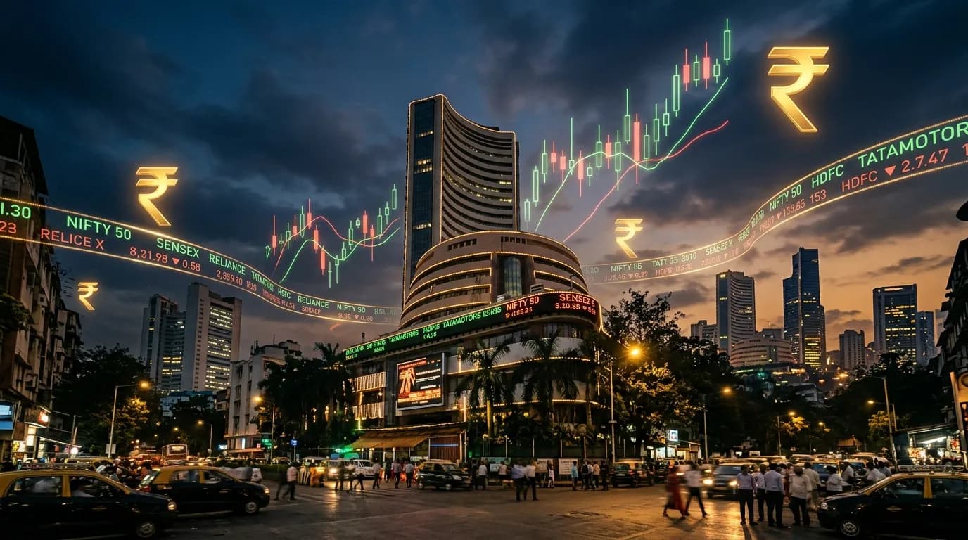 India Markets Daily: Sensex Rebounds to 78,080 as Nifty Drags, RBI Proposes Loan Reset Rules, FIIs Sell ₹1,006 Cr