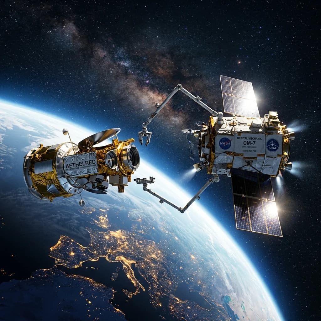 Kyiv Airstrikes Escalate, Orbiting Robot Launches to Rescue NASA Telescope, and India-Japan Forge Semiconductor Alliance