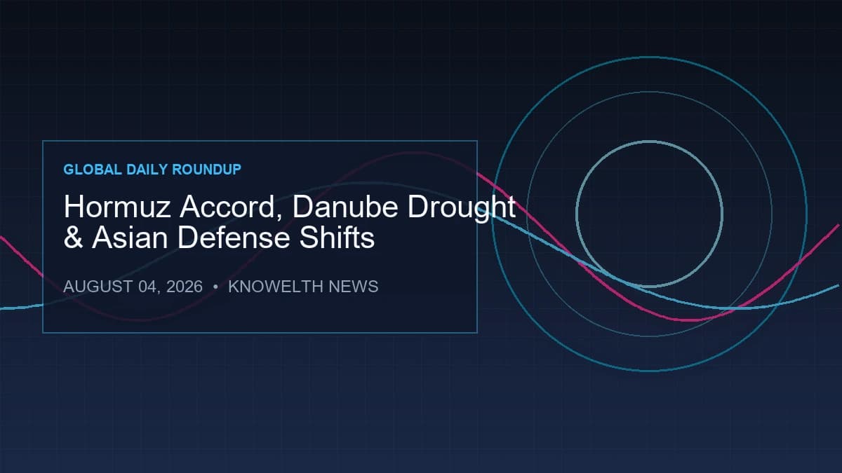 Global Daily: Hormuz Maritime Accord & Regional Flares, Cuba Grid Collapse, and US-Canada Tariff Escalation