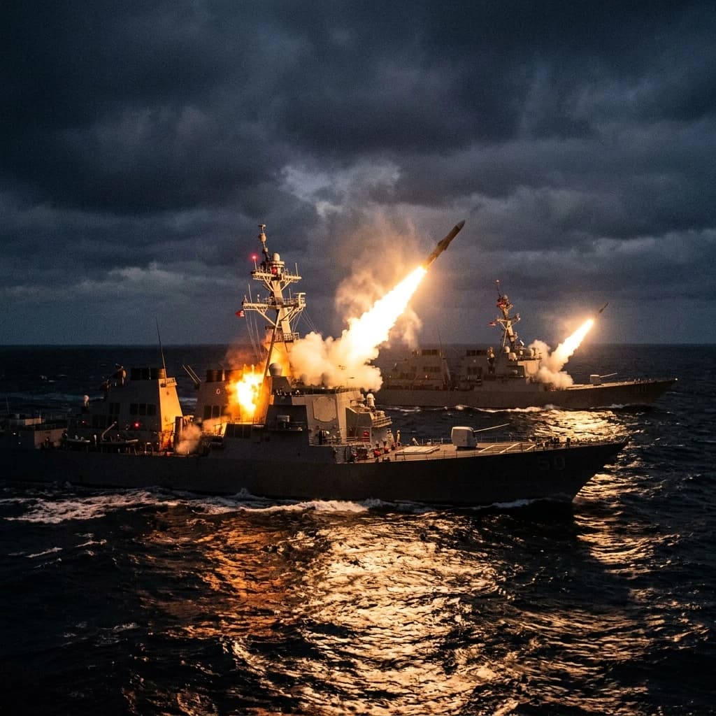 Breaking: US Launches Massive Strikes on 80 Iran Sites; Tehran Retaliates Against US Bases in Bahrain and Kuwait