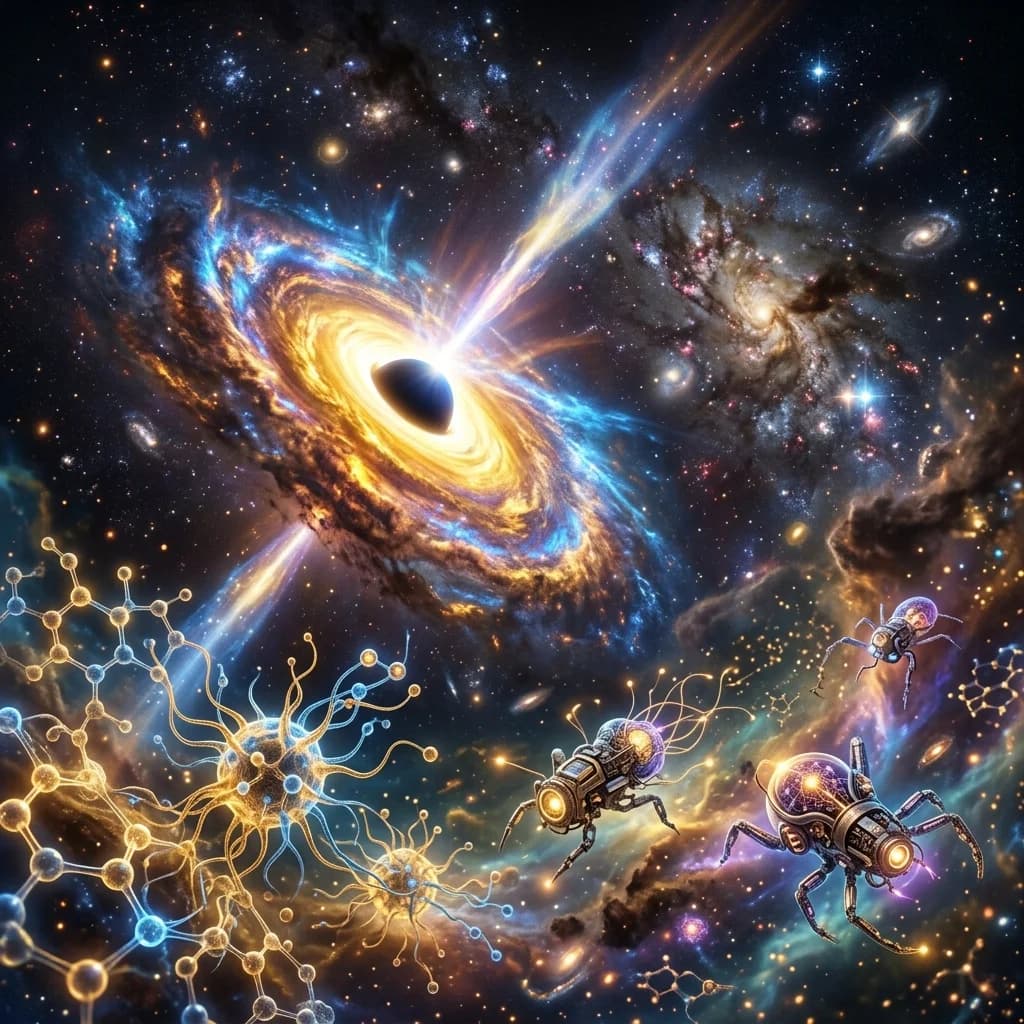 The Swift Rescue Mission, DNA-Shielding Chromatin Loops, and Black Hole Information Remnants in Seven Dimensions