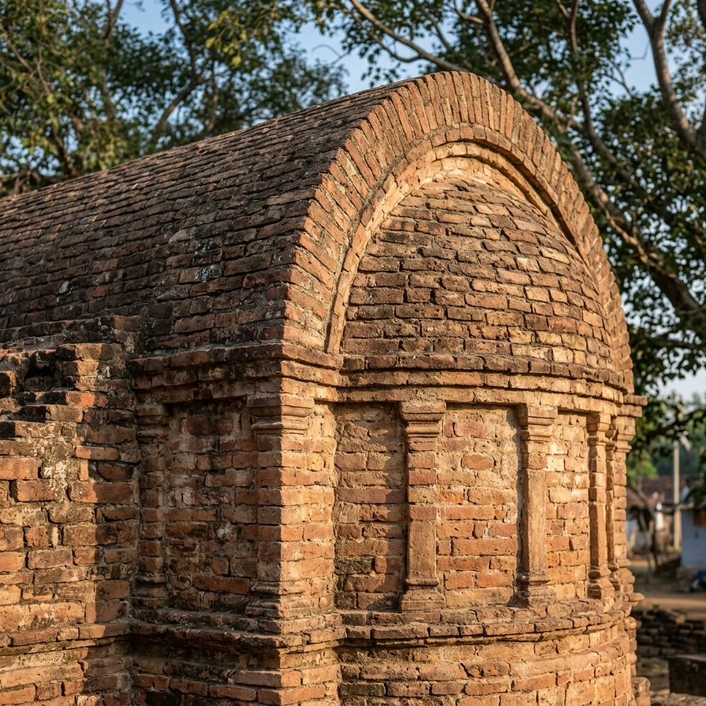 Intricate stone carving and architectural details of Kapoteswara Temple, Chezarla